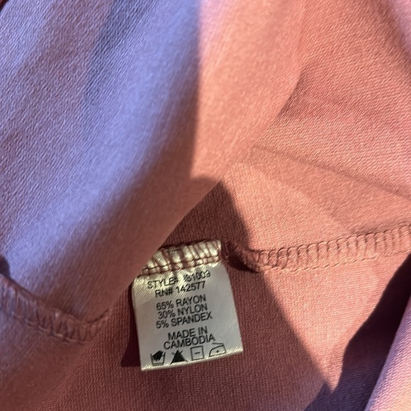 Iris Fushia Pink Pencil Skirt Sz Large - Picture 10 of 11